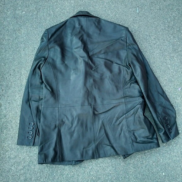 MARK NEW YORK LEATHER JACKET - Picture 2 of 2